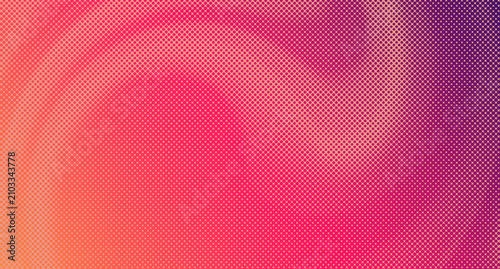 Halftone gradient background with pink purple and orange colors  smooth transition  abstract design element