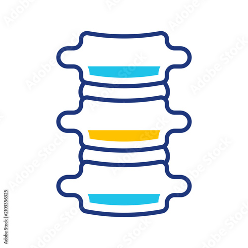 фотографія Spondylolisthesis spine icon