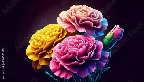 bouquet of yellow chrysanthemums