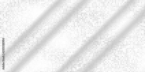 Tableau sur toile Premium background design with white grey dot pattern