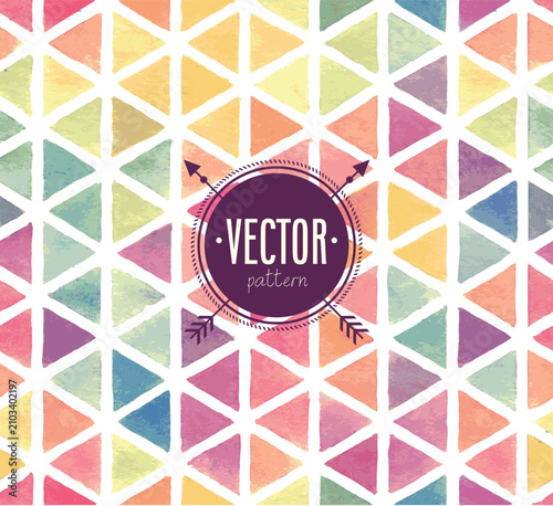 Colorful geometric cat face vector illustration. Abstract feline design with vibrant diamond mosaic pattern for modern branding.