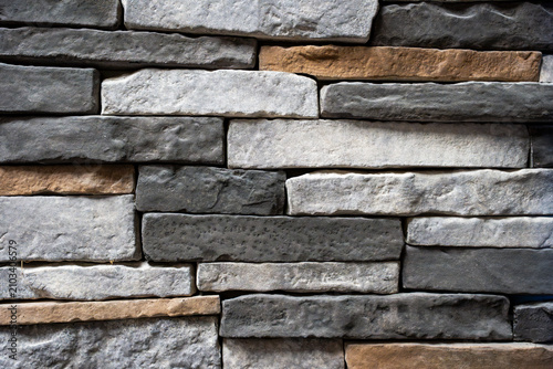 Photography Stackstone Brunswick Stone Veneer Wall Texture - Multitone Stacked Stone Backgro