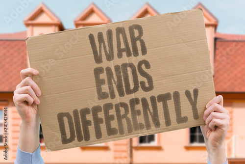 Фотография "War Ends Differently" War outcomes vary based on troop presence