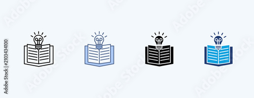 Learning Multiple Icon Illustration Vector