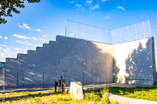 Εκτύπωση καμβά Historic Pelota Fronton court in Jordan Valley Oregon