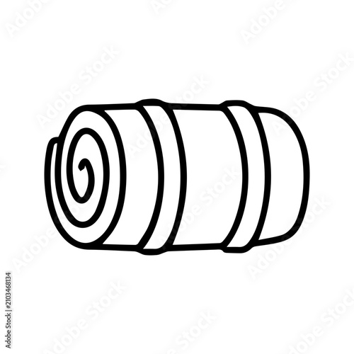 Rolled Camping Sleeping Bag