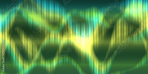 Bild auf Leinwand Abstract aurora borealis background with mesmerizing northern lights patterns