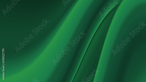 Schilderij op canvas green gradient wallpaper natural, fresh, and futuristic feel with flowing curved