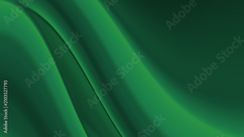Foto green gradient wallpaper natural, fresh, and futuristic feel with flowing curved