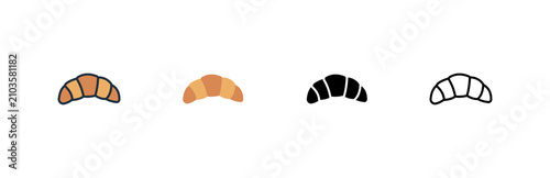 Foto Croissant icon