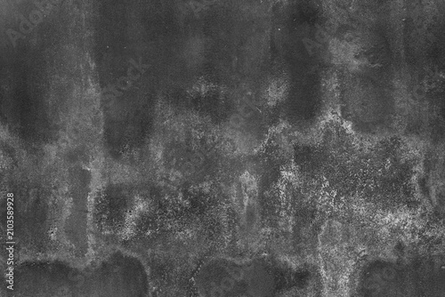 old dark cement rupture moldy wall or top view table ancient stain black to cracked concrete and peeling surface for texture dirty floor background loft dirt backdrop construction to antique wallpaper