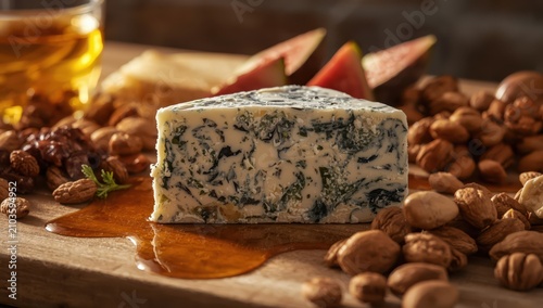 Gourmet Italian Gorgonzola Blue Cheese for high-quality dairy products.