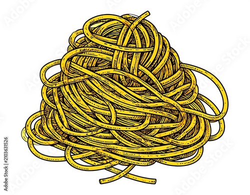 A messy yellow cord bundle with twisted and tangled wires