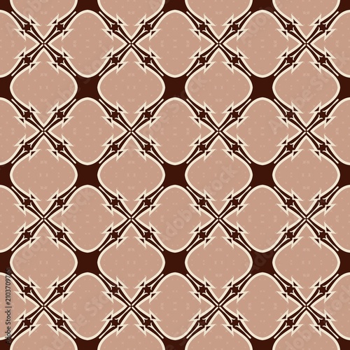 Fotografía Geometric pattern with repeating diamond shapes
