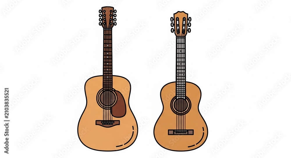 Obraz premium Echoes in Wood: Two Souls Singing