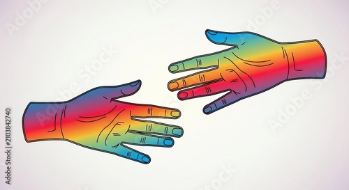A Spectrum of Support: Reaching Hands