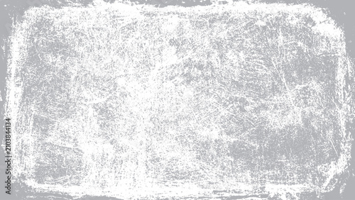 Vintage photographic film overlay on transparent background Analog film frame with worn edges and grunge texture