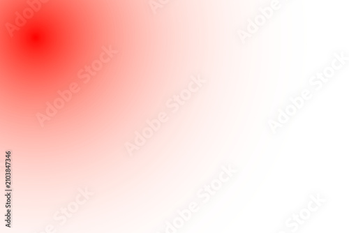 Warm Coral Red Radial Gradient Salmon Pink to White Fade Overlay Transparent Background