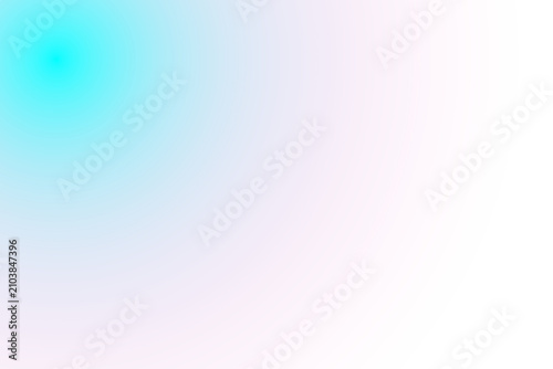 Cool Cyan Radial Gradient Turquoise Blue to White Fade Overlay Transparent Background