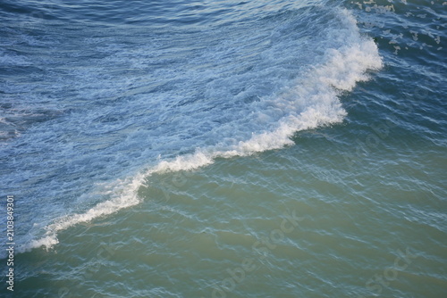 Pacific Ocean, Aotearoa New Zealand, New Brighton Beach in Christchurch, Canterbury 