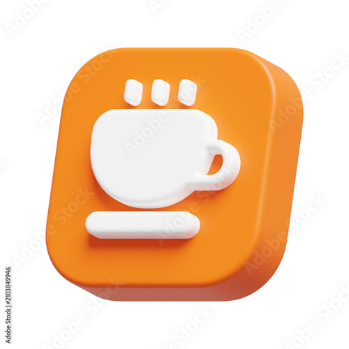 Coffee Icon 3D