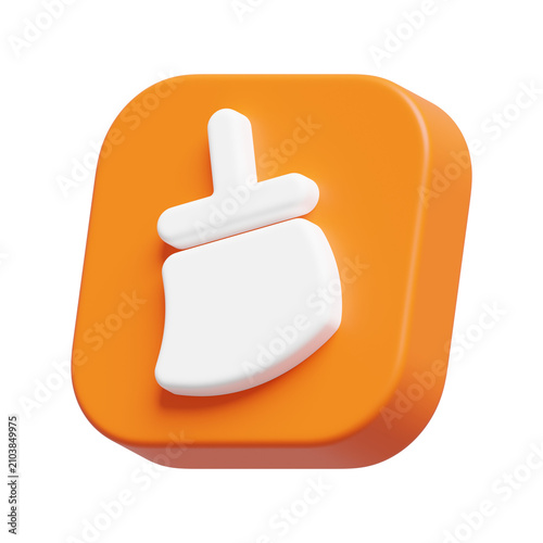 Cleaning Icon 3D