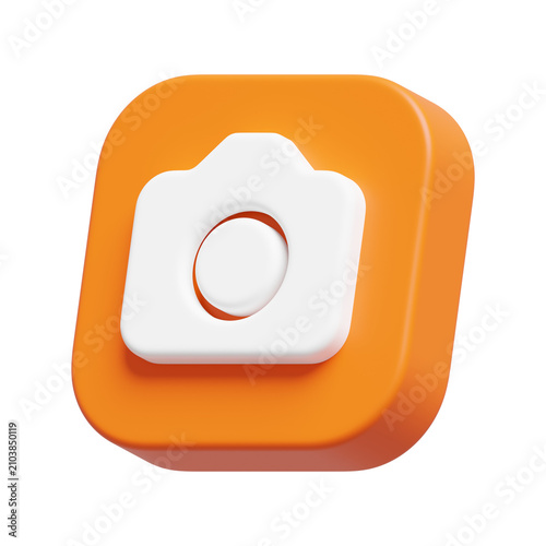 Camera Icon 3D
