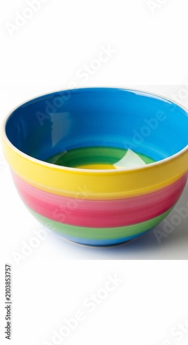 A Splash of Joy: Rainbow Bowl's Vibrant Hue