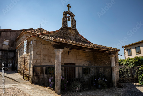 фотографія The Humilladero Chapel in Miranda del Castañar, Salamanca, Castile and León, Spa