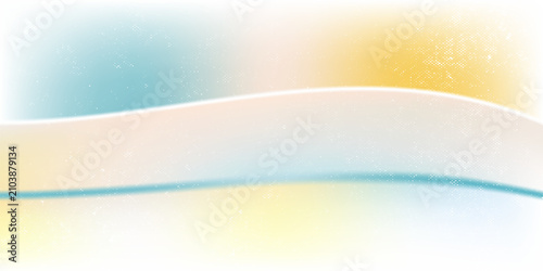 Fotografie Blurred color gradient background, abstract turquoise blue yellow grain gradatio