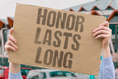 Φωτογραφία "Honor Lasts Long" Respect survives beyond service