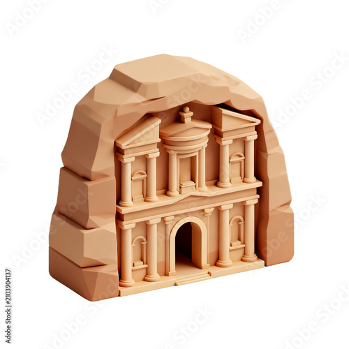 Petra Treasury Facade
