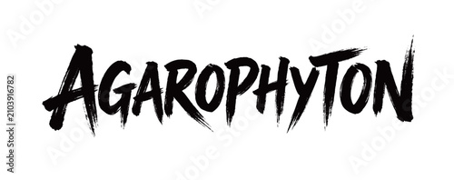 Photos AGAROPHYTON Handwriting