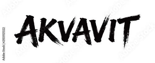Fotografía AKVAVIT Handwriting