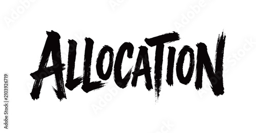 Photos ALLOCATION Handwriting