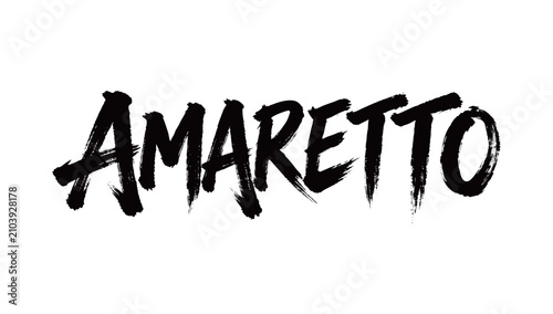 Tableau sur toile AMARETTO Handwriting