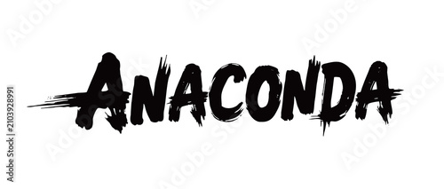 Photos ANACONDA Handwriting