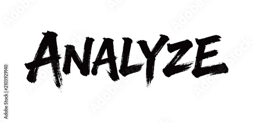 Canvastavla ANALYZE Handwriting