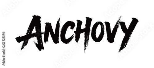ANCHOVY Handwriting