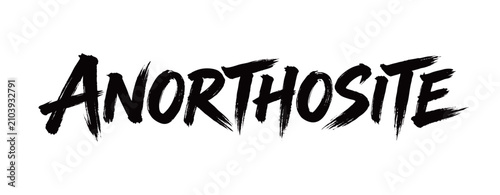 Принти на полотні ANORTHOSITE Handwriting