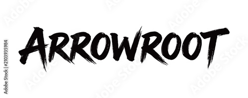 Принти на полотні ARROWROOT Handwriting