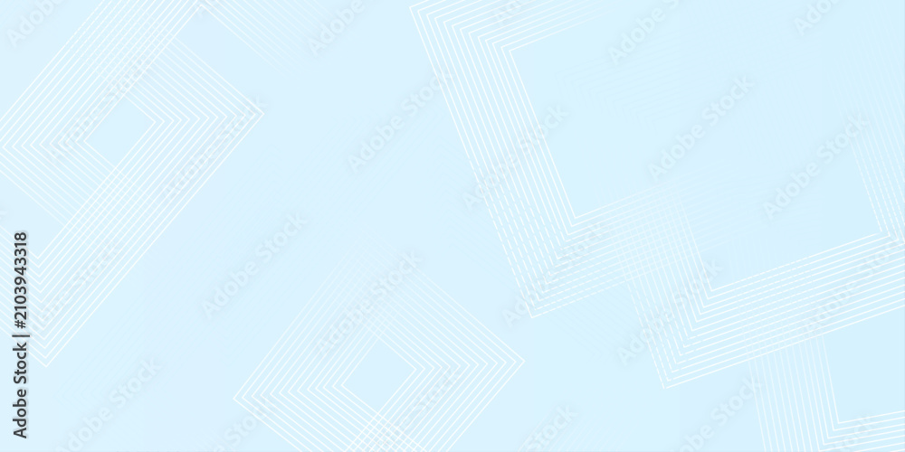 Fototapeta premium Abstract blue vector background features a futuristic digital pattern of light lines and geometric shapes. Triangle ,geometric background design. vector digital diagonal oblique style curve line .