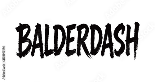 Slika na platnu BALDERDASH Handwriting