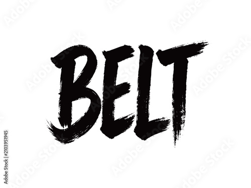 Obraz na plátne BELT Handwriting