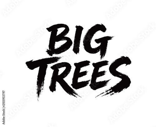 Foto BIG TREES Handwriting