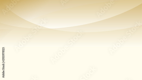 Abstract luxury gold wave background, elegant soft gradient golden curved lines backdrop, dynamic smooth graphic layout for modern corporate premium banner and presentation design