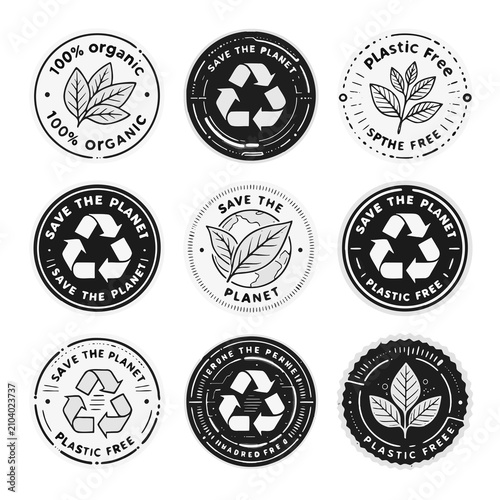set of tire icons