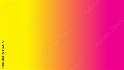Bright summer sunset abstract gradient mesh background with yellow, orange, and pink warm tones