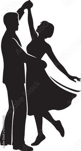 
Romantic Couple Silhouette