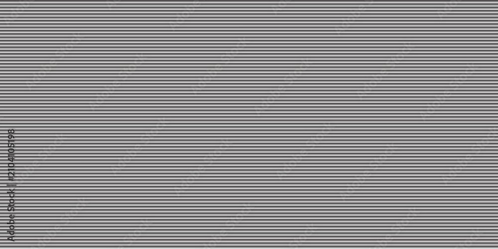 Fototapeta premium Narrow black-white vertical lines. Symmetric geometric ornament. Striped seamless pattern, abstract wallpaper. Digital paper for textile print, page fill. Vector